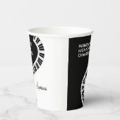 Persoonlijke Chorus Name Piano Music Singer Papieren Bekers (Rechts)