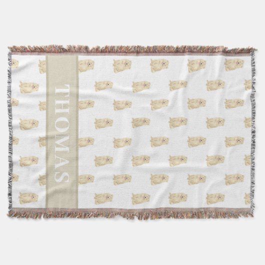 Persoonlijke Chow Chow Deken (Voorkant)