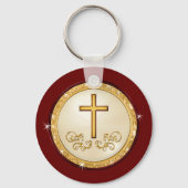 Persoonlijke Christelijke cadeaus voor pastor, vri Sleutelhanger (Achterkant)