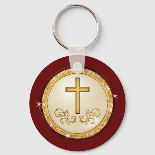 Persoonlijke Christelijke cadeaus voor pastor, vri Sleutelhanger (Achterkant)