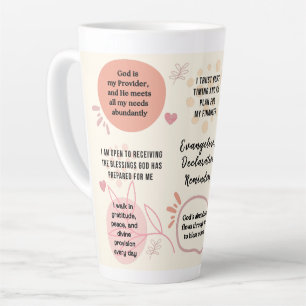 Persoonlijke Christelijke Dagelijkse Affirmatie Ci Latte Mok