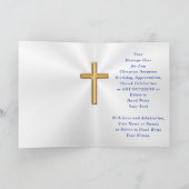 Persoonlijke christelijke kaarten voor predikanten (Binnen)