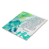 Persoonlijke Christelijke tegels - 1Corinthians 13 Tegeltje (Zijkant)