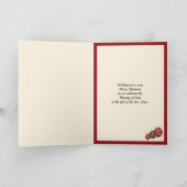 Persoonlijke CHRISTMAS met kerstmis Feestdagen Kaart (Binnen)