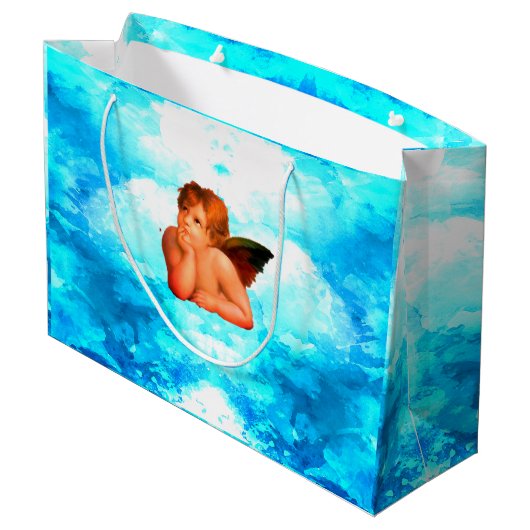 Persoonlijke CIAO BELLA Cherub Angels Groot Cadeauzakje (Achterkant Gekanteld)