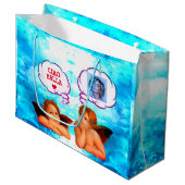 Persoonlijke CIAO BELLA Cherub Angels Groot Cadeauzakje (Voorkant Gekanteld)