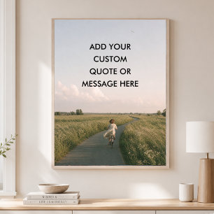 Persoonlijke Citaat – Dromerig Avontuur uit de Kin Poster