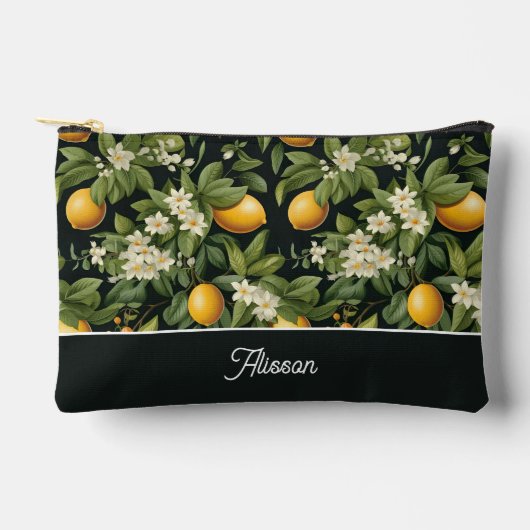 Persoonlijke citroenen accessoiretas etui (Voorkant)