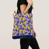 Persoonlijke citroentas tote bag (Dichtbij)
