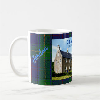 Persoonlijke Clan Boyle's Kelburn Castle & Tartan Koffiemok