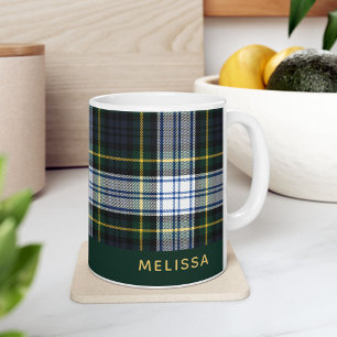 Persoonlijke Clan Gordon Tartan Schotse Plaid Naam Koffiemok
