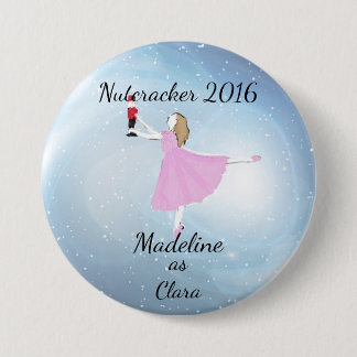 Persoonlijke Clara Ornament Ronde Button 7,6 Cm