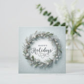 Persoonlijke Classic Feestdagenkaart (Staand voorkant)