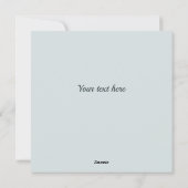 Persoonlijke Classic Feestdagenkaart (Achterkant)