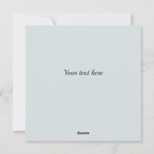 Persoonlijke Classic  Feestdagenkaart (Achterkant)