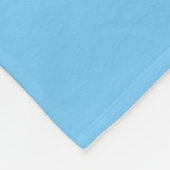 Persoonlijke Cloud on a String Fleece Deken (Hoek)