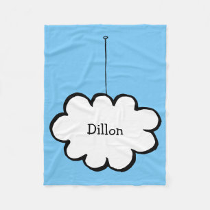 Persoonlijke Cloud on a String Fleece Deken