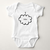 Persoonlijke Cloud on a String Romper (Voorkant)