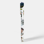 Persoonlijke collage van meerdere foto's in zeshoe Case-Mate iPhone case (Achterkant / Links)
