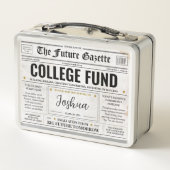 Persoonlijke Collegefondsdoos, Spaarkrant  (Achterkant)