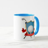 Persoonlijke Combo Golf-Mok Mok (Voorkant rechts)