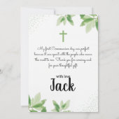 Persoonlijke communautarisering - Bedankt kaarten (Achterkant)