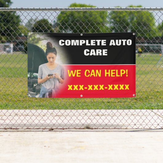 Persoonlijke Complete Auto Verzorging Wij Kunnen H Spandoek (Insitu)