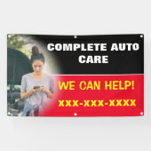 Persoonlijke Complete Auto Verzorging Wij Kunnen H Spandoek (Horizontaal)