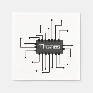 Persoonlijke computer IC-chip afbeelding Servet