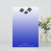 Persoonlijke computer opnieuw opstarten - Aangepas Briefpapier (Staand voorkant)