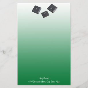 Persoonlijke computersleutels opnieuw opstarten bo briefpapier