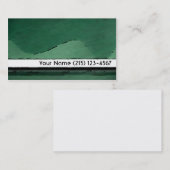 Persoonlijke contactkaart contactkaartje (Voorkant / Achterkant)