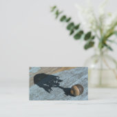 PERSOONLIJKE CONTACTKAARTEN "ondoorgrondelijk pote Contactkaartje (Staand voorkant)