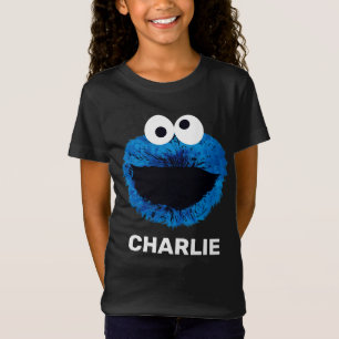 Persoonlijke Cookie Monster Watercolor Trend T-shirt