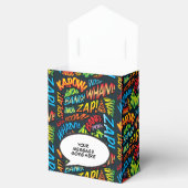 Persoonlijke Cool Moderne Trendy Strips Grappig Bedankdoosjes (Geopend)