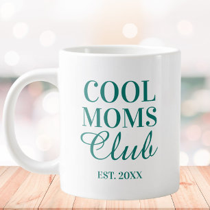 Persoonlijke Cool Mom Club Citaat Moederdag Grote Koffiekop