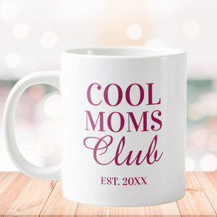 Persoonlijke Cool Mom Club Citaat Moederdag Grote Koffiekop