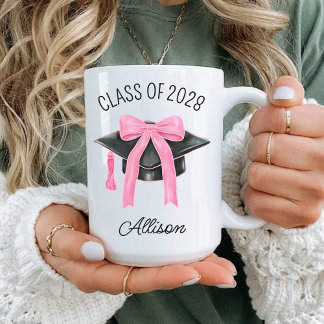 Persoonlijke Coquette Afstudeerbeker Cadeau voor H Koffiemok