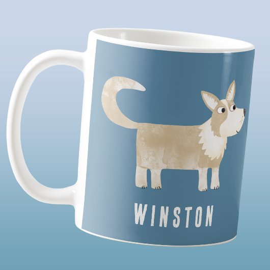 Persoonlijke Corgi-hond Koffiemok