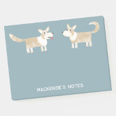 Persoonlijke Corgi-hond Post-it® Notes