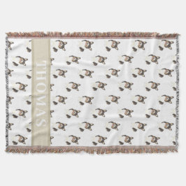 Persoonlijke Corgi (zwartkoppige driekleurige) Deken