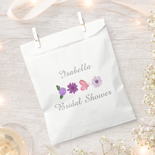 Persoonlijke Cosmos Bloem Bruidsdouche Bedankzakje (Geknipt)