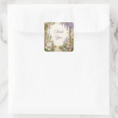 Persoonlijke Cottage Garden Bloem Sticker (Tas)