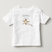 Persoonlijke Cottagecore Kolibrie Kinder Shirts (Voorkant)