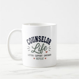 Persoonlijke Counselor Levens Schoolbegeleider Koffiemok