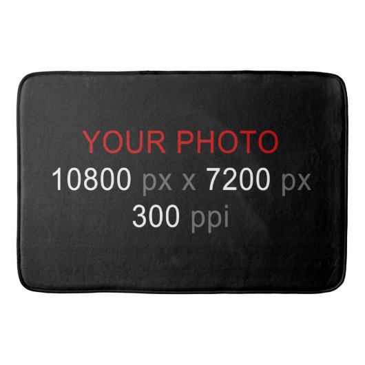 Persoonlijke creatie badmat (Voorkant)