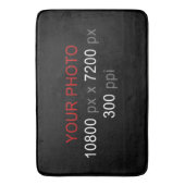 Persoonlijke creatie badmat (Voorkant Verticaal)