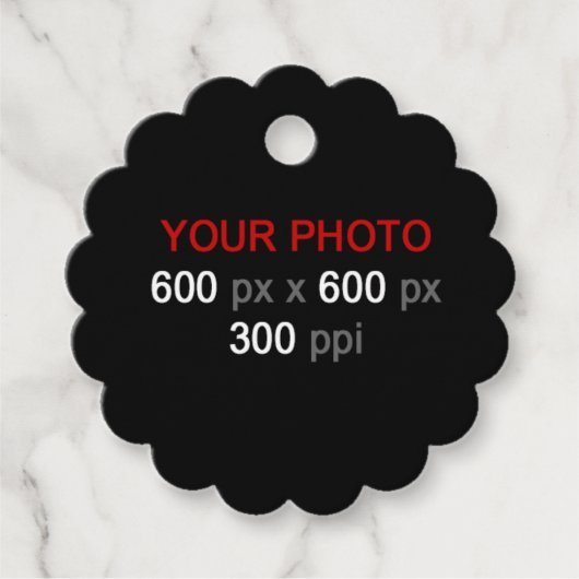 Persoonlijke creatie bedankjes labels (Voorkant)