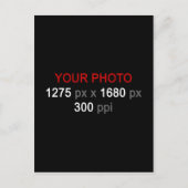 Persoonlijke creatie briefkaart (Voorkant)