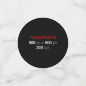 Persoonlijke creatie confetti (Kleine voorkant)